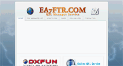Desktop Screenshot of ea7ftr.es